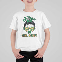 Scout Girl Cookie Dealer T Shirt For Kid Troop Leader Kidlife Little Bun - Wonder Print Shop