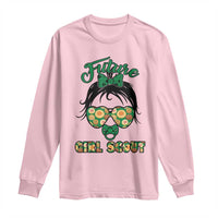 Scout Girl Cookie Dealer Long Sleeve Shirt Troop Leader Kidlife Little Bun - Wonder Print Shop