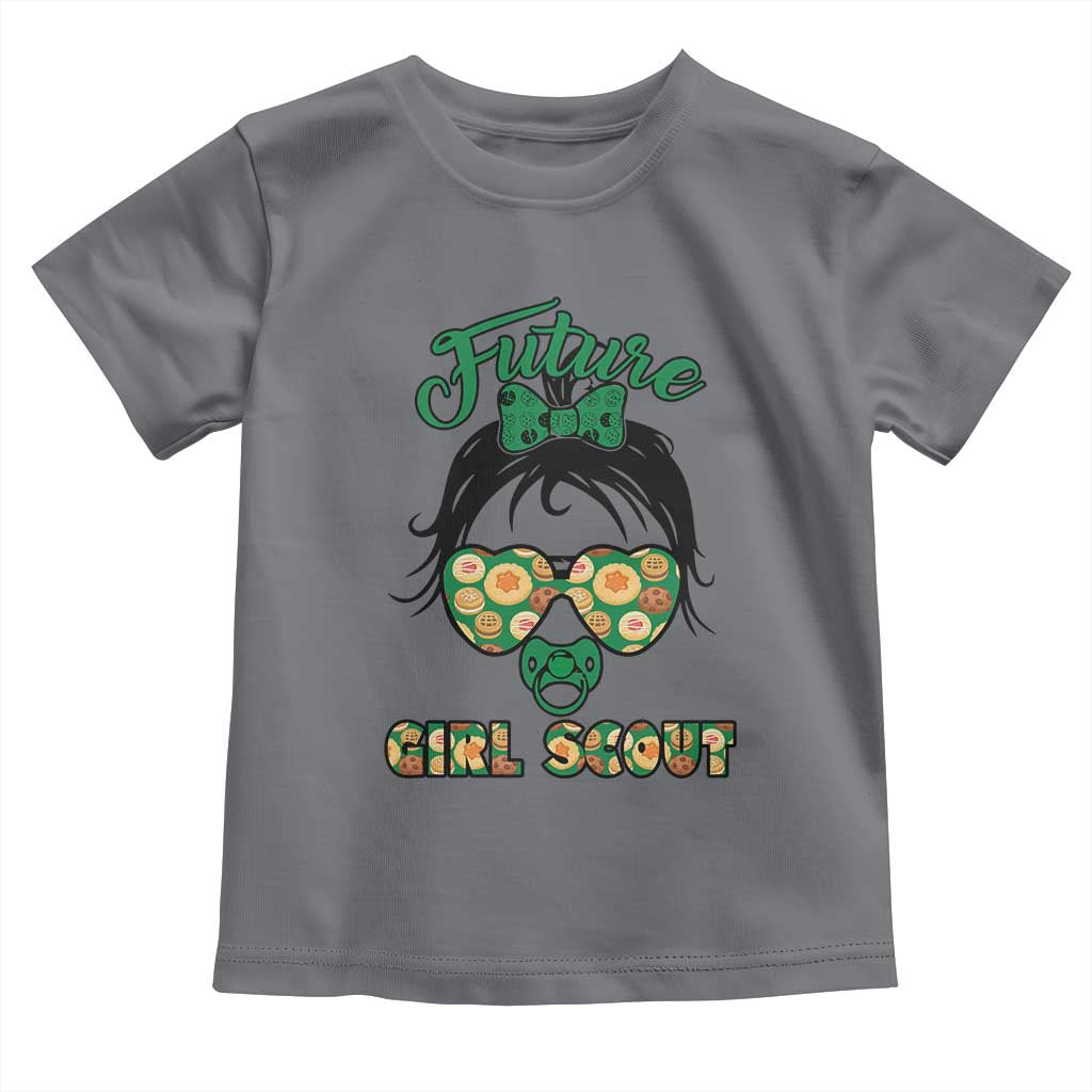 Scout Girl Cookie Dealer Toddler T Shirt Troop Leader Kidlife Little Bun - Wonder Print Shop