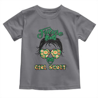 Scout Girl Cookie Dealer Toddler T Shirt Troop Leader Kidlife Little Bun - Wonder Print Shop