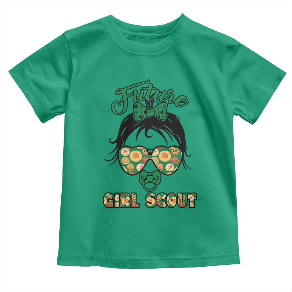 Scout Girl Cookie Dealer Toddler T Shirt Troop Leader Kidlife Little Bun - Wonder Print Shop