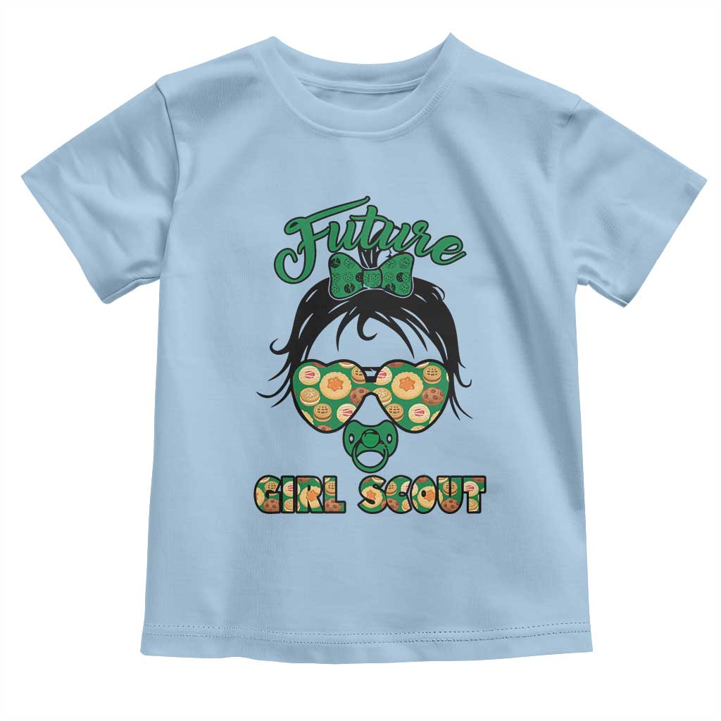 Scout Girl Cookie Dealer Toddler T Shirt Troop Leader Kidlife Little Bun - Wonder Print Shop
