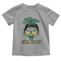 Scout Girl Cookie Dealer Toddler T Shirt Troop Leader Kidlife Little Bun - Wonder Print Shop