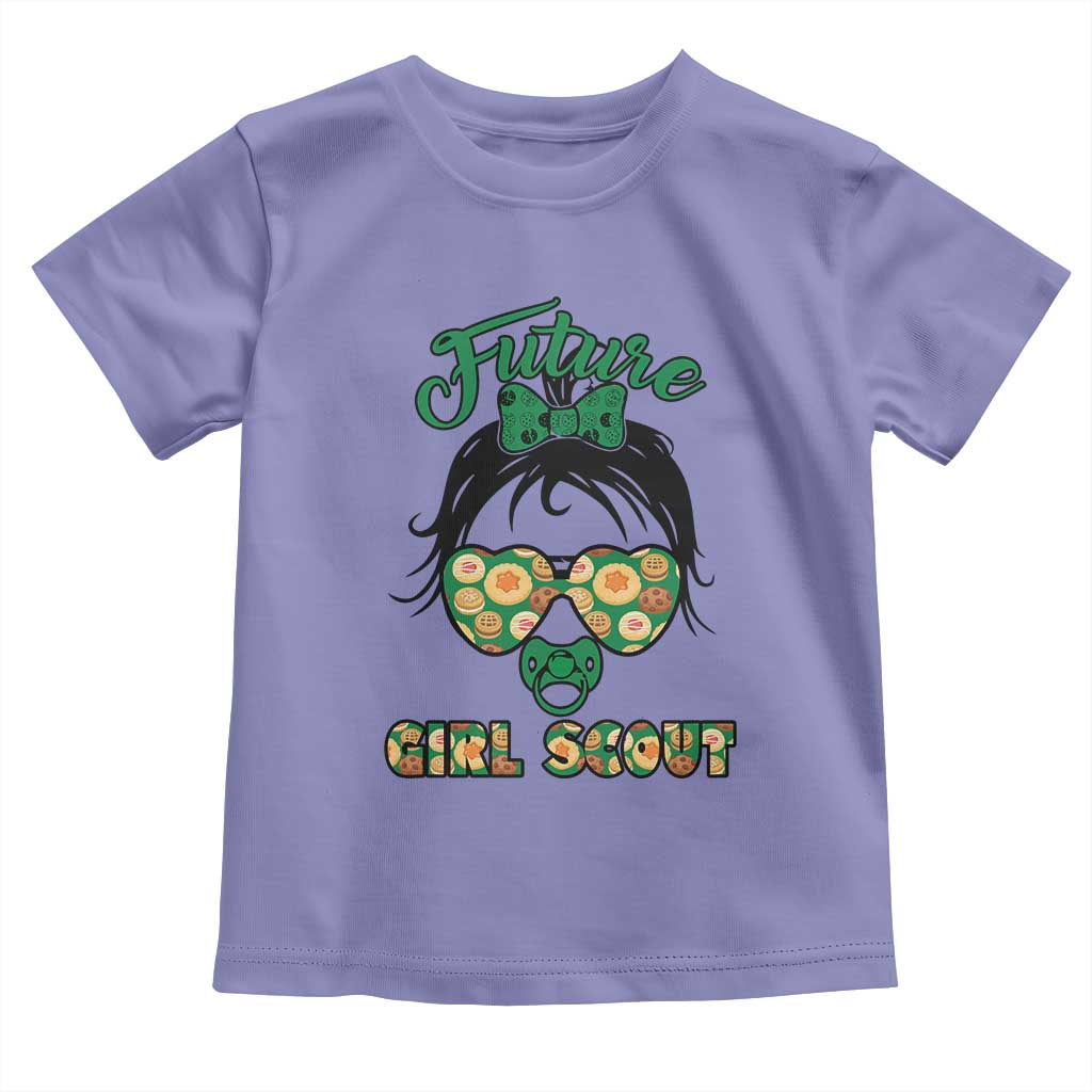 Scout Girl Cookie Dealer Toddler T Shirt Troop Leader Kidlife Little Bun - Wonder Print Shop