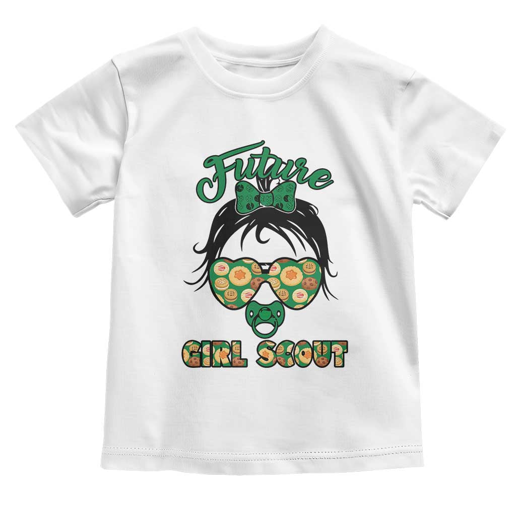 Scout Girl Cookie Dealer Toddler T Shirt Troop Leader Kidlife Little Bun - Wonder Print Shop