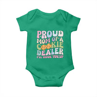 Scout Girl Mom Baby Onesie Proud Mom Of A Cookie Dealer Troop Leader Family Matching - Wonder Print Shop