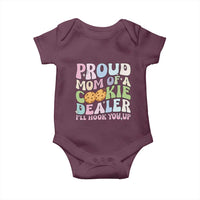 Scout Girl Mom Baby Onesie Proud Mom Of A Cookie Dealer Troop Leader Family Matching - Wonder Print Shop