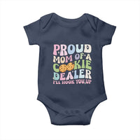 Scout Girl Mom Baby Onesie Proud Mom Of A Cookie Dealer Troop Leader Family Matching - Wonder Print Shop
