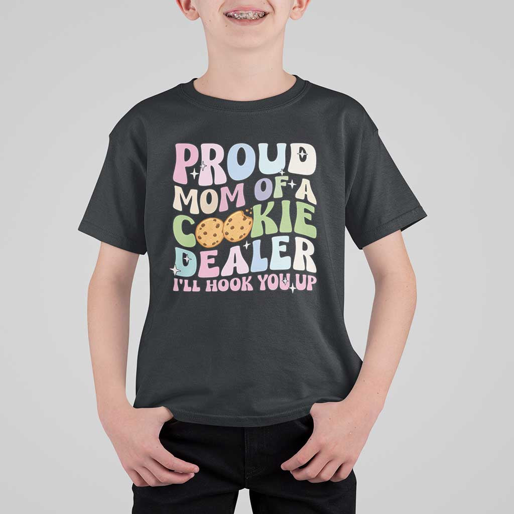 Scout Girl Mom T Shirt For Kid Proud Mom Of A Cookie Dealer Troop Leader Family Matching - Wonder Print Shop