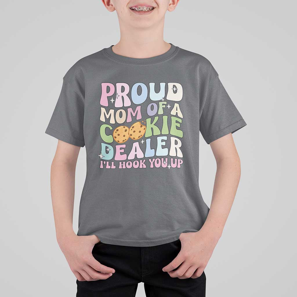 Scout Girl Mom T Shirt For Kid Proud Mom Of A Cookie Dealer Troop Leader Family Matching - Wonder Print Shop