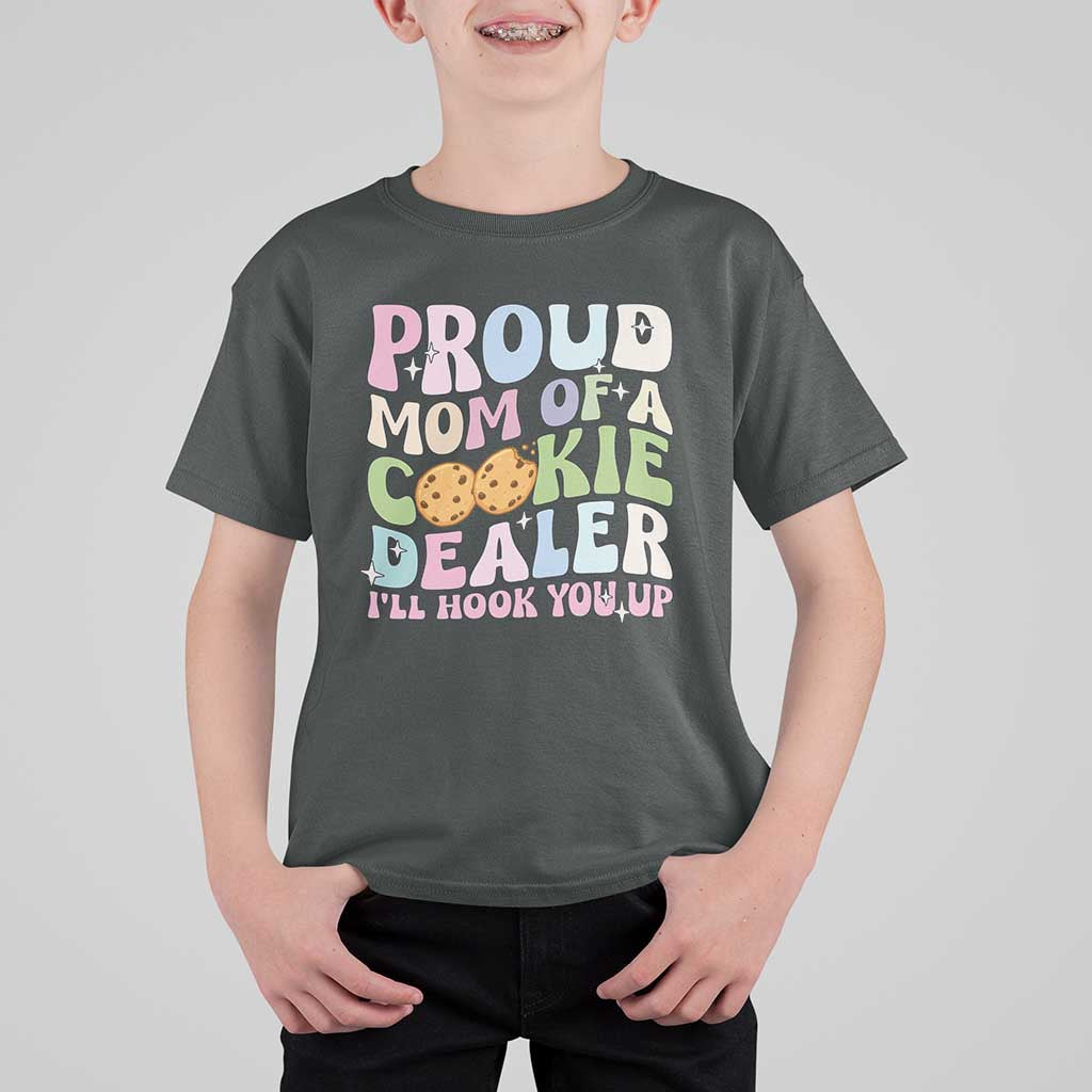 Scout Girl Mom T Shirt For Kid Proud Mom Of A Cookie Dealer Troop Leader Family Matching - Wonder Print Shop