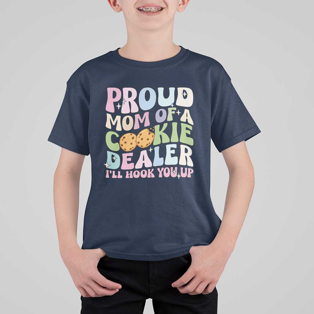Scout Girl Mom T Shirt For Kid Proud Mom Of A Cookie Dealer Troop Leader Family Matching - Wonder Print Shop