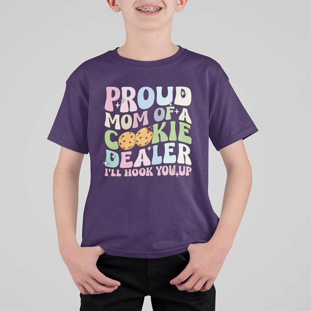 Scout Girl Mom T Shirt For Kid Proud Mom Of A Cookie Dealer Troop Leader Family Matching - Wonder Print Shop