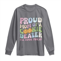 Scout Girl Mom Long Sleeve Shirt Proud Mom Of A Cookie Dealer Troop Leader Family Matching - Wonder Print Shop