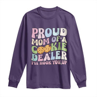 Scout Girl Mom Long Sleeve Shirt Proud Mom Of A Cookie Dealer Troop Leader Family Matching - Wonder Print Shop
