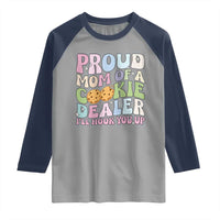 Scout Girl Mom Raglan Shirt Proud Mom Of A Cookie Dealer Troop Leader Family Matching - Wonder Print Shop