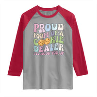 Scout Girl Mom Raglan Shirt Proud Mom Of A Cookie Dealer Troop Leader Family Matching - Wonder Print Shop