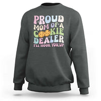 Scout Girl Mom Sweatshirt Proud Mom Of A Cookie Dealer Troop Leader Family Matching TS02