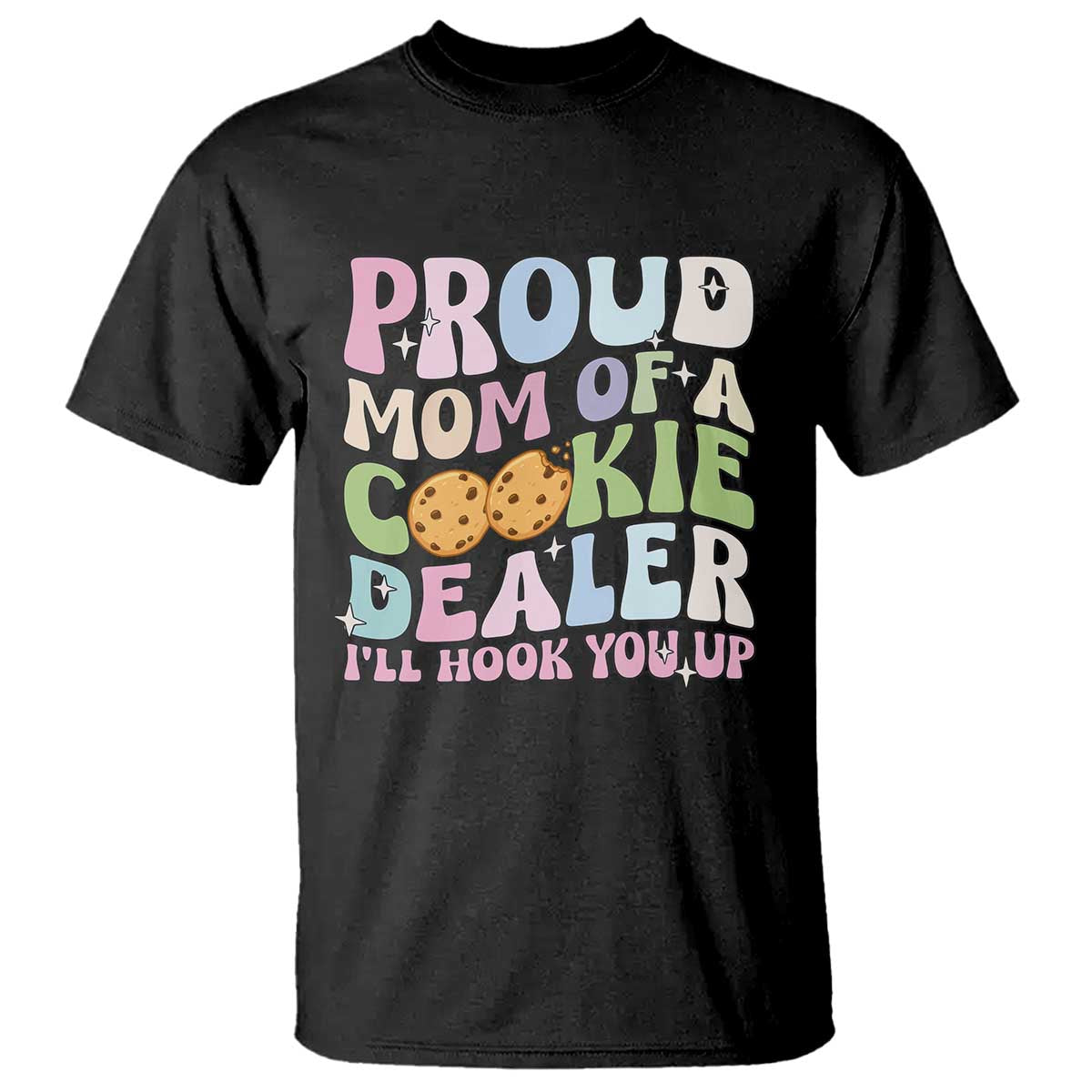 Scout Girl Mom T Shirt Proud Mom Of A Cookie Dealer Troop Leader Family Matching TS02