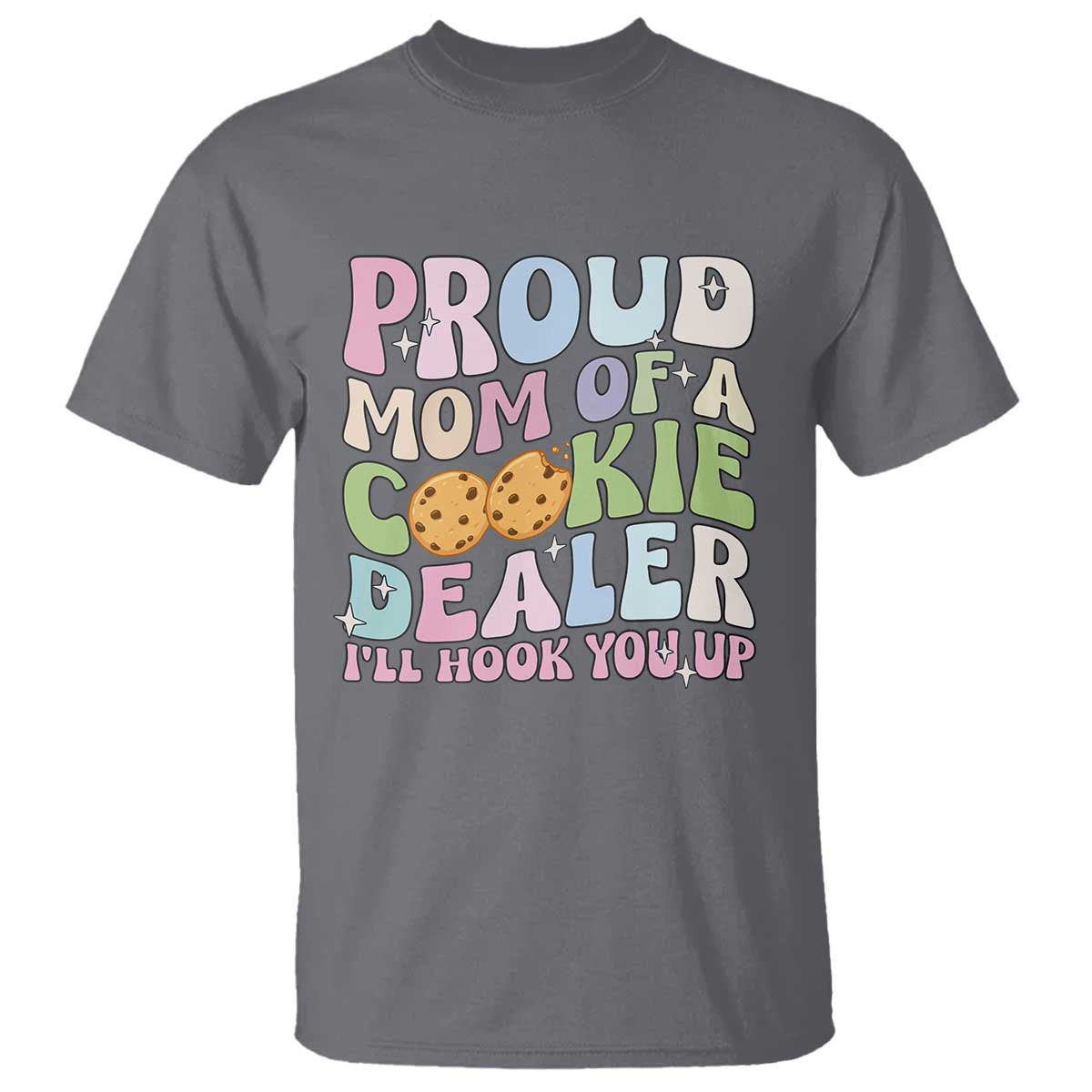 Scout Girl Mom T Shirt Proud Mom Of A Cookie Dealer Troop Leader Family Matching TS02