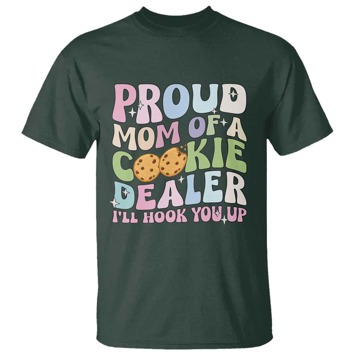 Scout Girl Mom T Shirt Proud Mom Of A Cookie Dealer Troop Leader Family Matching TS02