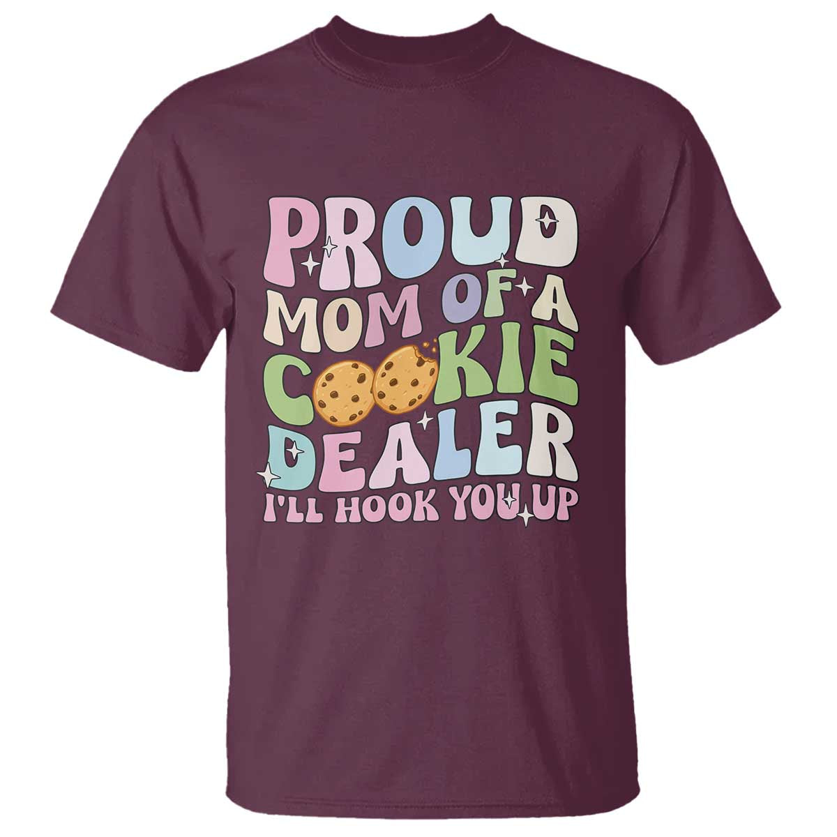 Scout Girl Mom T Shirt Proud Mom Of A Cookie Dealer Troop Leader Family Matching TS02