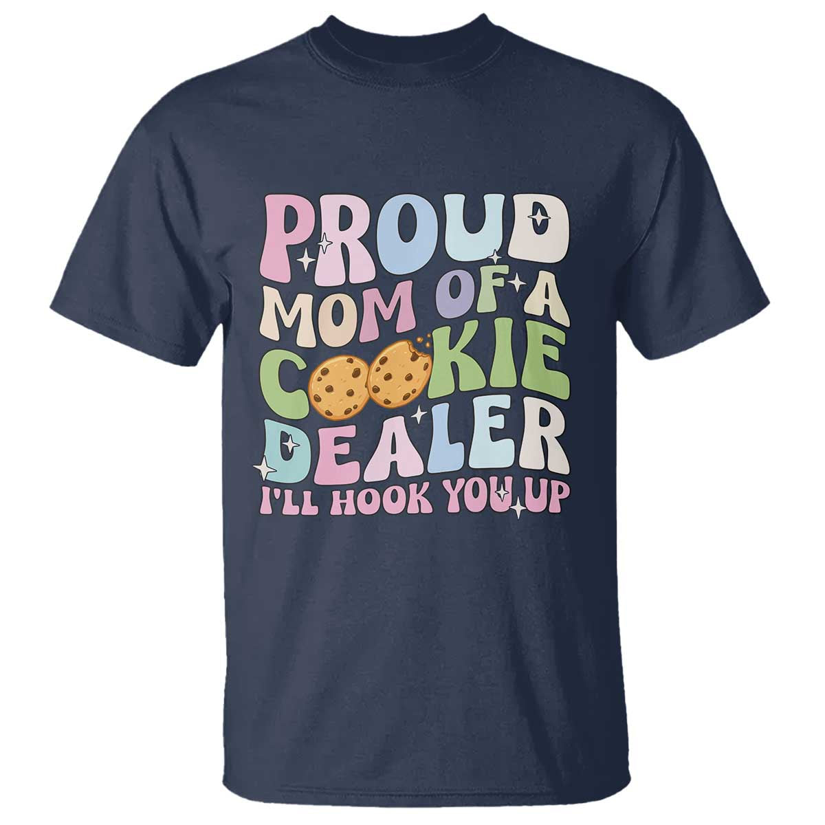 Scout Girl Mom T Shirt Proud Mom Of A Cookie Dealer Troop Leader Family Matching TS02
