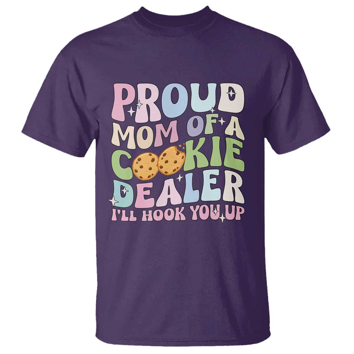 Scout Girl Mom T Shirt Proud Mom Of A Cookie Dealer Troop Leader Family Matching TS02