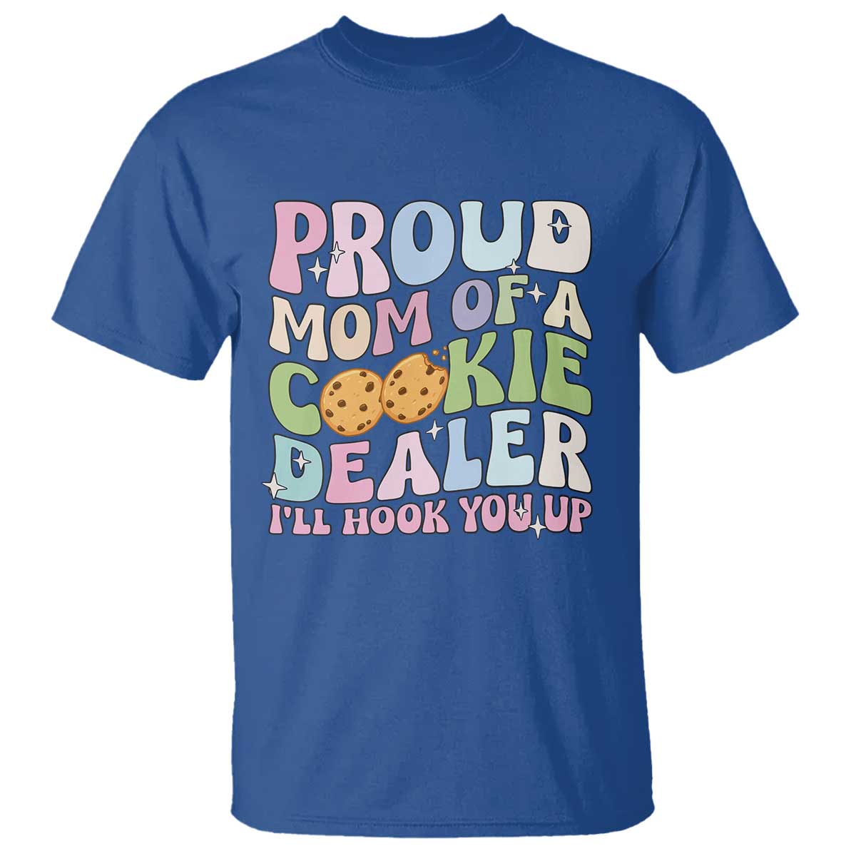 Scout Girl Mom T Shirt Proud Mom Of A Cookie Dealer Troop Leader Family Matching TS02