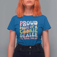 Scout Girl Mom T Shirt For Women Proud Mom Of A Cookie Dealer Troop Leader Family Matching - Wonder Print Shop