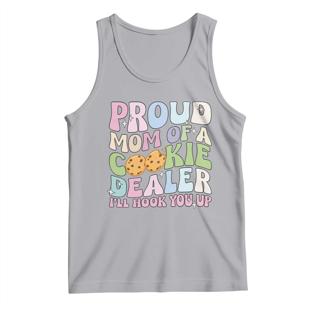 Scout Girl Mom Tank Top Proud Mom Of A Cookie Dealer Troop Leader Family Matching - Wonder Print Shop