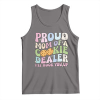 Scout Girl Mom Tank Top Proud Mom Of A Cookie Dealer Troop Leader Family Matching - Wonder Print Shop