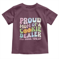 Scout Girl Mom Toddler T Shirt Proud Mom Of A Cookie Dealer Troop Leader Family Matching - Wonder Print Shop