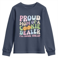 Scout Girl Mom Youth Sweatshirt Proud Mom Of A Cookie Dealer Troop Leader Family Matching - Wonder Print Shop