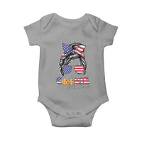 Scout Girl Mom Baby Onesie American Proud Cookie Mom Troop Leader Family Matching - Wonder Print Shop