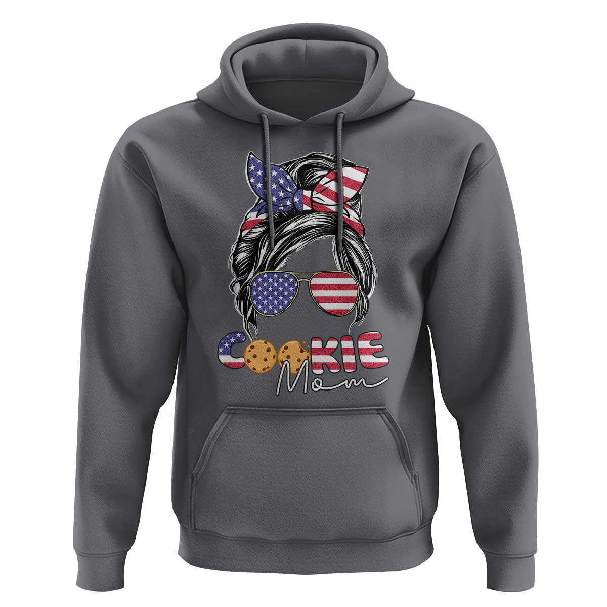 Scout Girl Mom Hoodie American Proud Cookie Mom Troop Leader Family Matching TS02