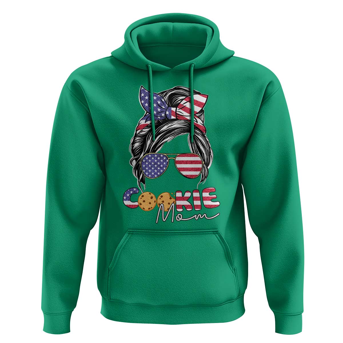Scout Girl Mom Hoodie American Proud Cookie Mom Troop Leader Family Matching TS02
