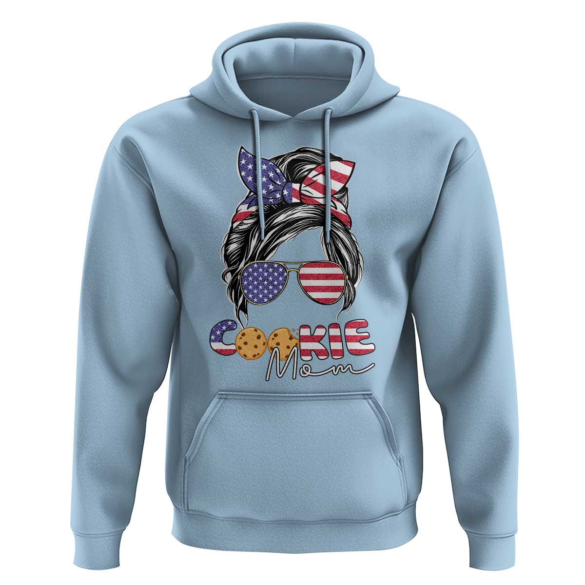 Scout Girl Mom Hoodie American Proud Cookie Mom Troop Leader Family Matching TS02