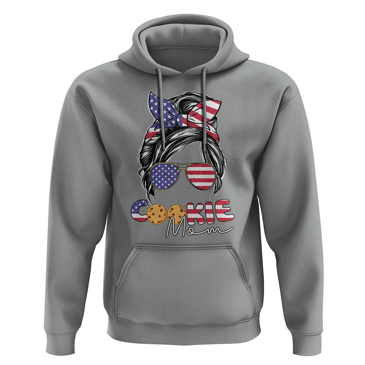 Scout Girl Mom Hoodie American Proud Cookie Mom Troop Leader Family Matching TS02