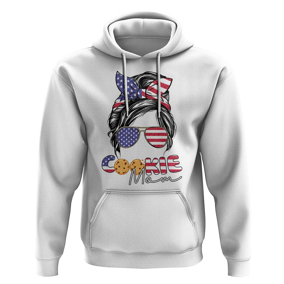 Scout Girl Mom Hoodie American Proud Cookie Mom Troop Leader Family Matching TS02