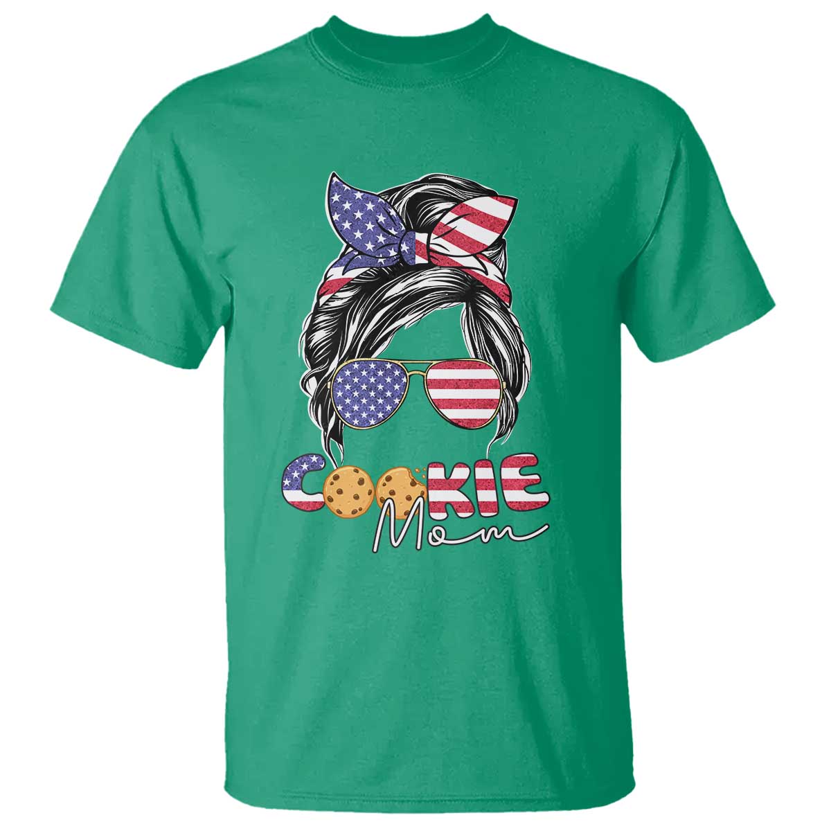 Scout Girl Mom T Shirt American Proud Cookie Mom Troop Leader Family Matching TS02