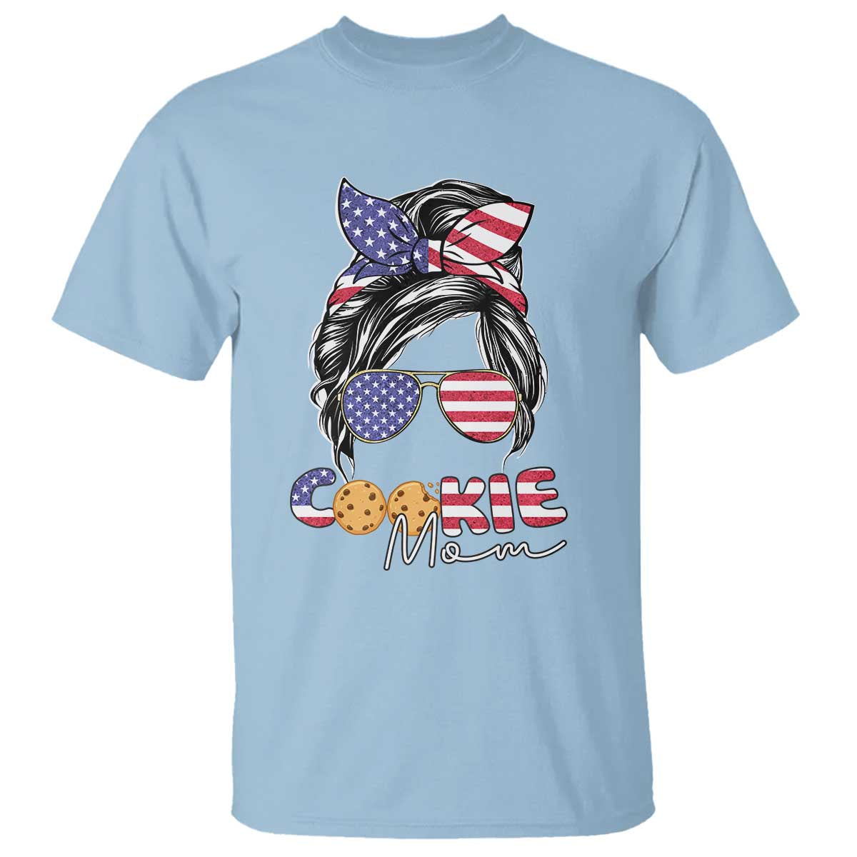 Scout Girl Mom T Shirt American Proud Cookie Mom Troop Leader Family Matching TS02