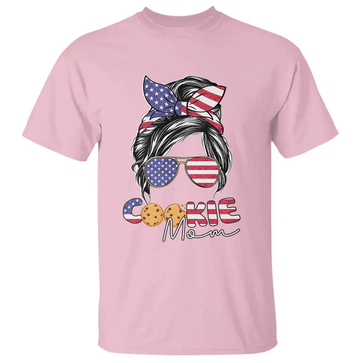 Scout Girl Mom T Shirt American Proud Cookie Mom Troop Leader Family Matching TS02