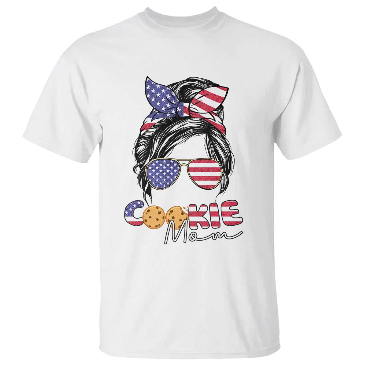 Scout Girl Mom T Shirt American Proud Cookie Mom Troop Leader Family Matching TS02