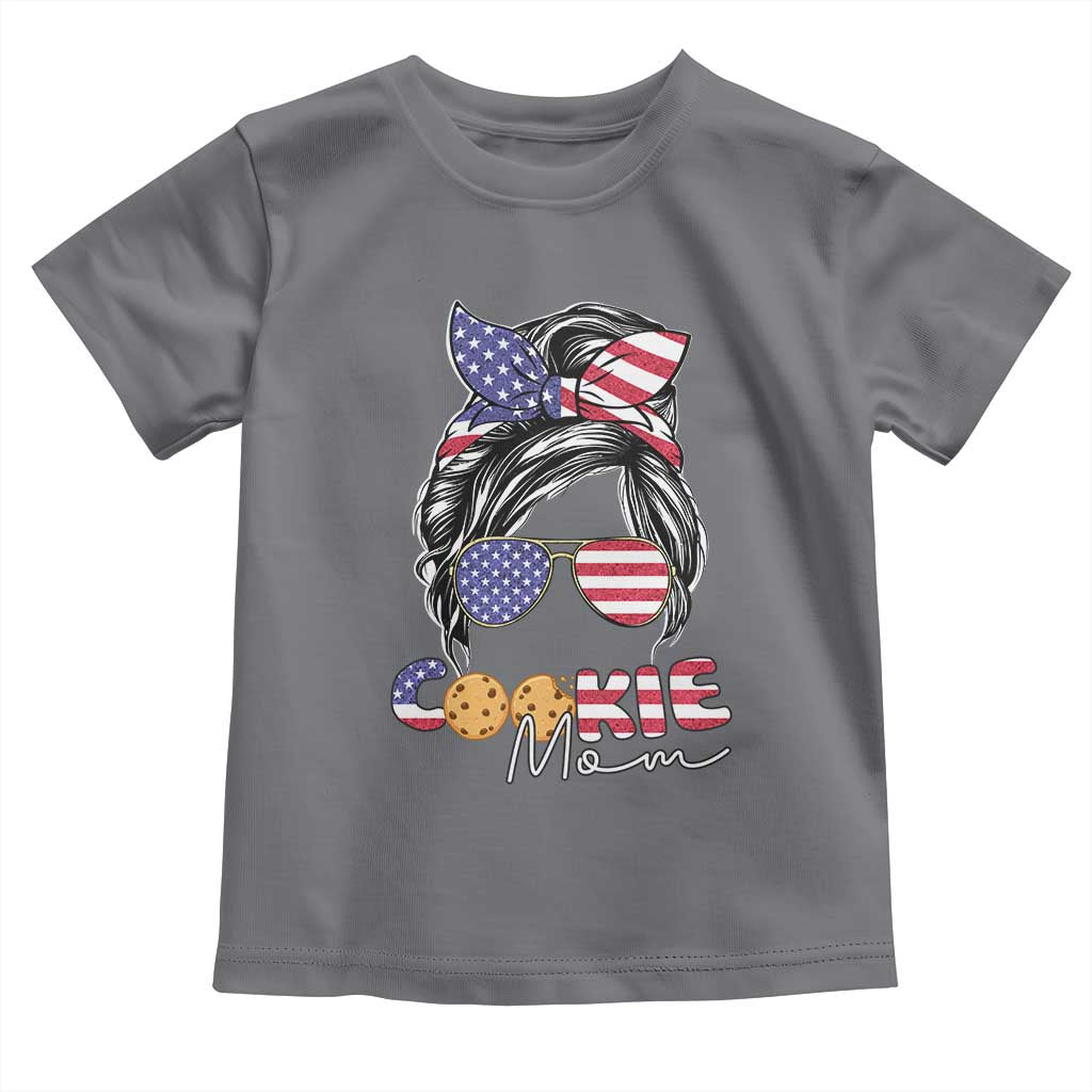 Scout Girl Mom Toddler T Shirt American Proud Cookie Mom Troop Leader Family Matching - Wonder Print Shop