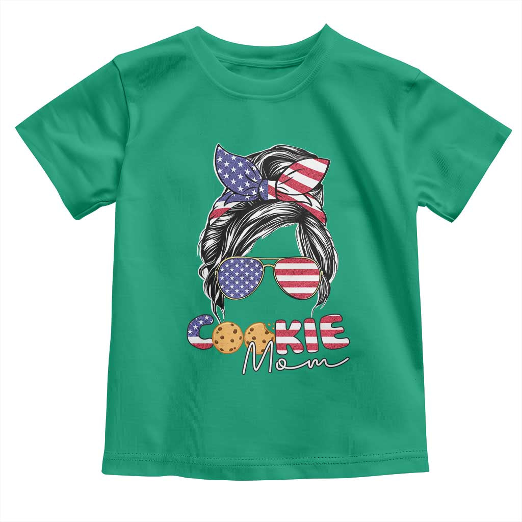 Scout Girl Mom Toddler T Shirt American Proud Cookie Mom Troop Leader Family Matching - Wonder Print Shop