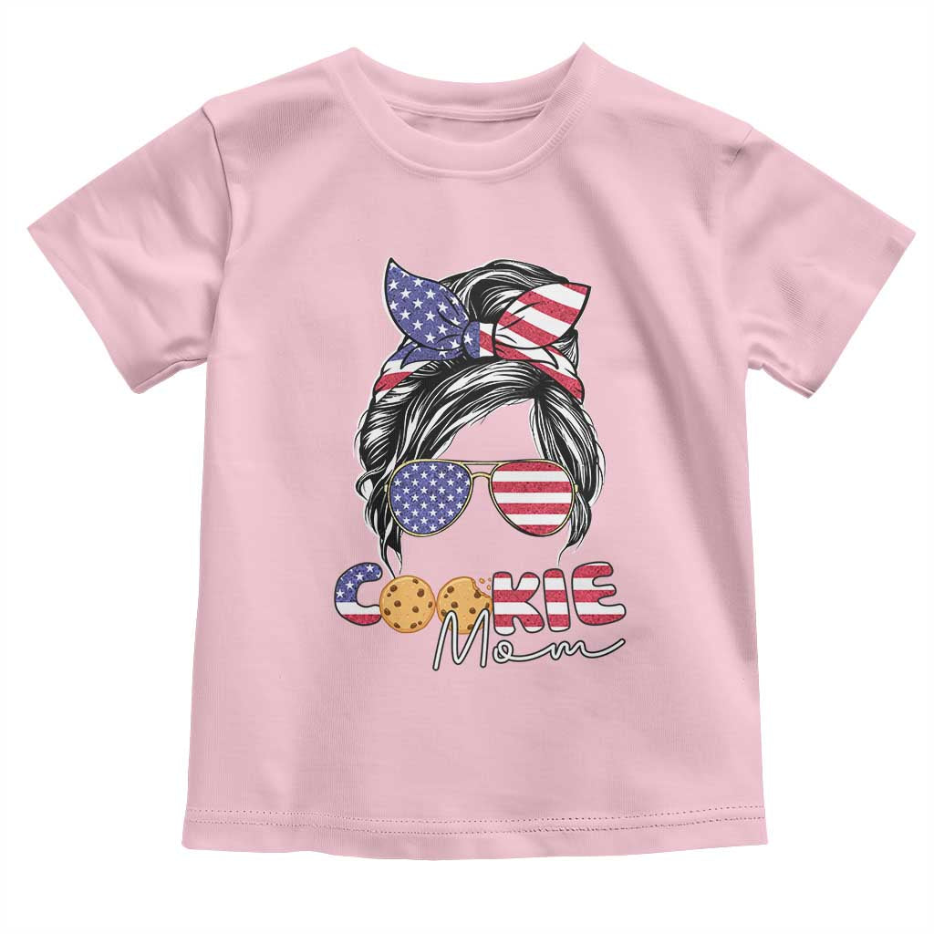 Scout Girl Mom Toddler T Shirt American Proud Cookie Mom Troop Leader Family Matching - Wonder Print Shop