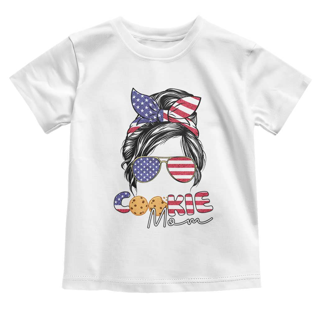 Scout Girl Mom Toddler T Shirt American Proud Cookie Mom Troop Leader Family Matching - Wonder Print Shop
