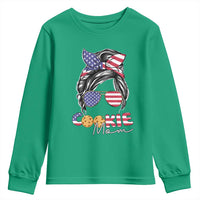Scout Girl Mom Youth Sweatshirt American Proud Cookie Mom Troop Leader Family Matching - Wonder Print Shop