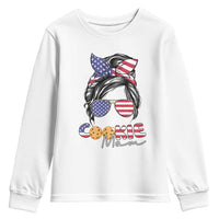 Scout Girl Mom Youth Sweatshirt American Proud Cookie Mom Troop Leader Family Matching - Wonder Print Shop